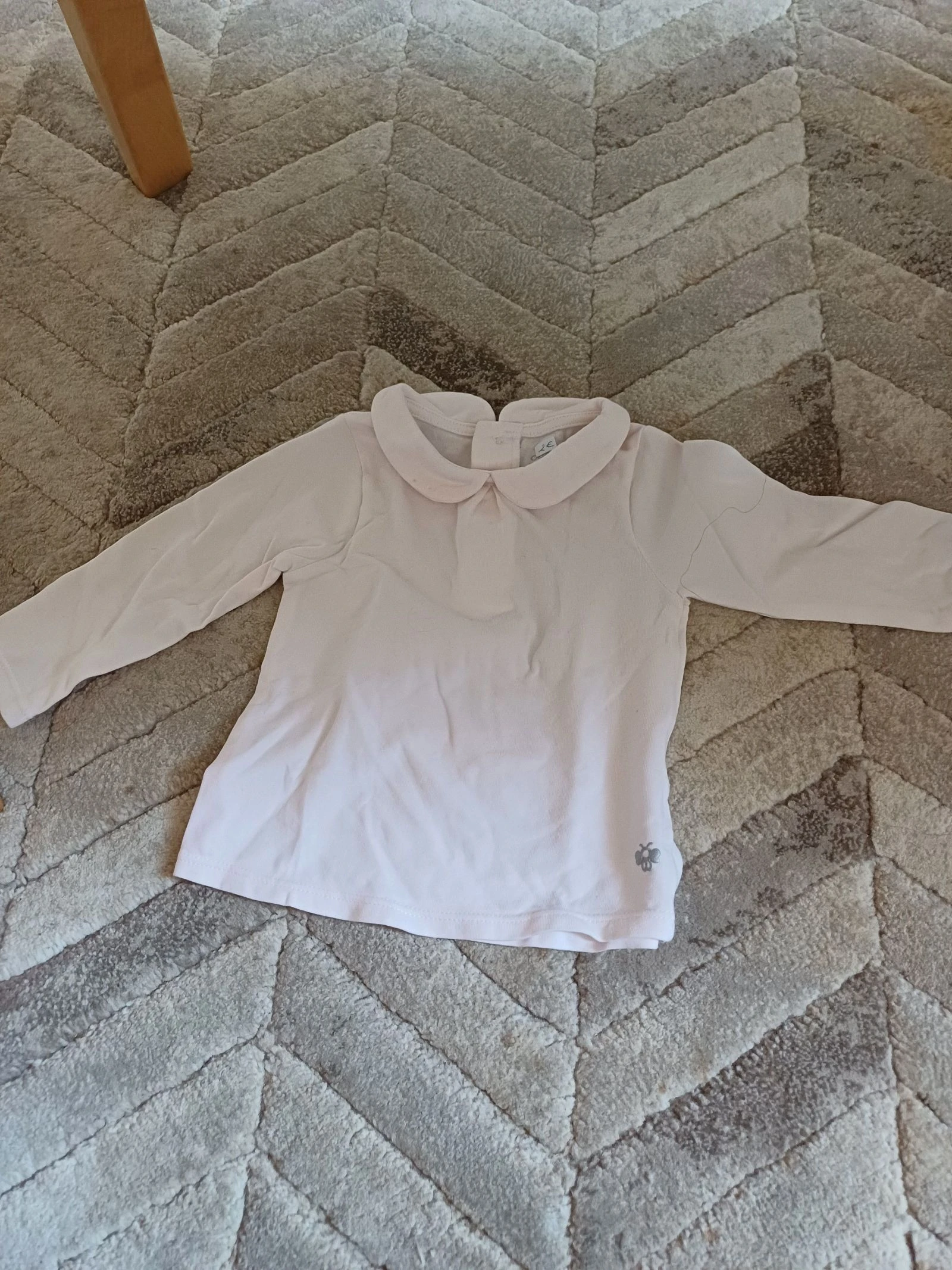 Chemisier fille blanc 